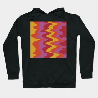 Jagged Fire Stripes Hoodie